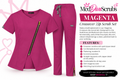 Magneta Diva Scrub Set
